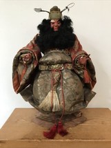 Vtg Antique Japanese Samurai Warrior Devil Musha Ningyo Doll Statue Figu... - £316.97 GBP