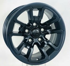 New Dodge Ram Rebel Replica 17&quot; Satin Black Wheels Fits 2002-2018 Ram - £664.13 GBP