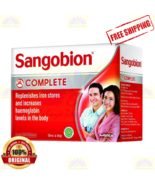 1X Sangobion 100&#39;S Régénère Fer Magasins Augmente Hémoglobine Niveau Pou... - £33.85 GBP