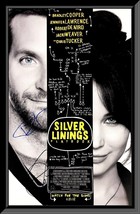 Silver Linings Playbook Jennifer Lawrence and  Bradley Cooper signed movie poste - £589.20 GBP