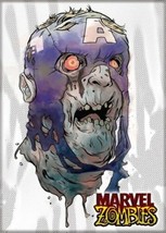 Marvel Zombies Captain America Head Art Image Refrigerator Magnet NEW UNUSED - £3.18 GBP