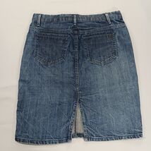 Joe's 59KT6015 Women's Blue Cotton Blend Rear Slit Denim Skirt Size W25 image 2