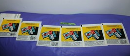 Vintage 6 Topps Empty Wrappers For Baseball Cloth Stickers - £46.51 GBP
