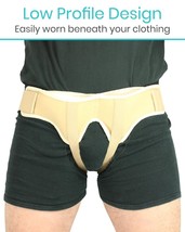 Vive Hernia Belt Single/Double Inguinal, (Large) 2 Pads Removable - $534.72 MXN