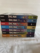 lot Dog Man Hardcover  7 Book by Dav Pilkey series matched HC set  - £37.48 GBP