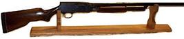 handmade Mantle Style Gun Display Rack for Single Barrel Shotgun~ Golden... - £60.14 GBP
