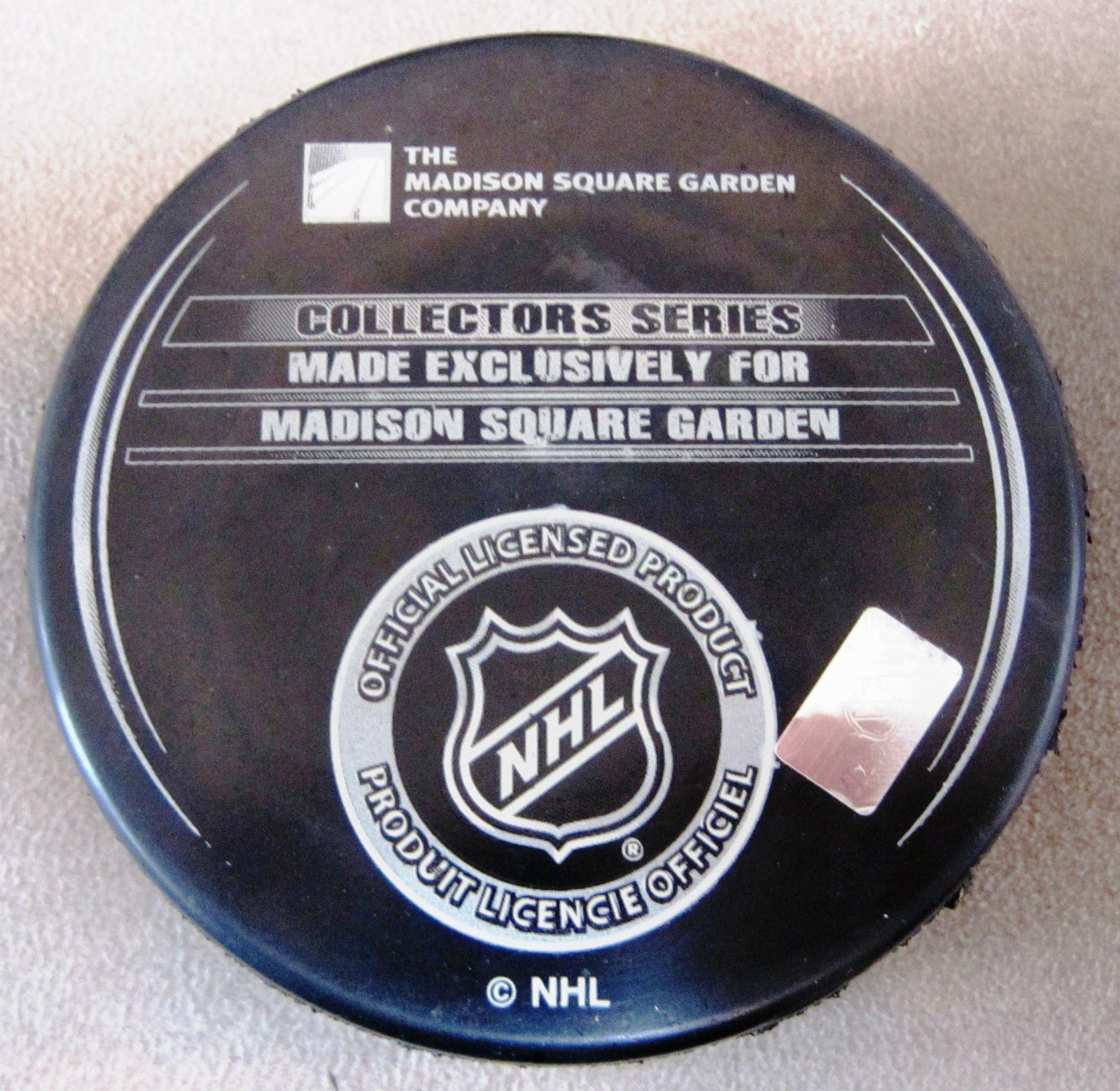 Primary image for MSG Collectors Series Official NHL 10 Gaborik Hockey Puck W/ Hologram In Plastic