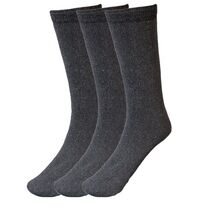 Work Socks Unbranded Heavy Duty Work Socks 3 Pairs Size 9-11 Gray - $5.44
