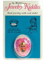 Vintage Mattel Liddle Kiddles Jewelry Heart Locket Pin Brooch Mint on Ca... - $174.99