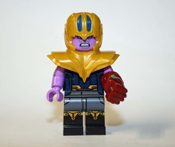 Thanos Avengers Infinity War End Game Red glove Building Minifigure Bricks US - £5.60 GBP