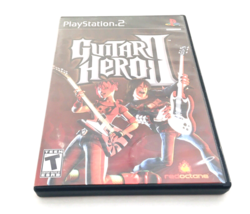Guitar Hero Ii PS2 Playstation 2 Video Game Ntsc U/C Teen Esrb - £11.17 GBP
