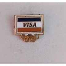 Vintage Visa USA Olympics Sponsor Lapel Hat Pin - $6.44