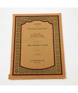 Music Booklet Album of Piano Duos 9 Pieces for 2 Pianos 4 Hands Copyrigh... - $19.62