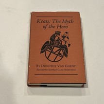 Keats  The Myth of the Hero Princeton Legacy Library  By Dorothy Van Ghent - £65.26 GBP