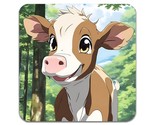 2 PCS Kids Cartoon Cow Coasters - £11.80 GBP