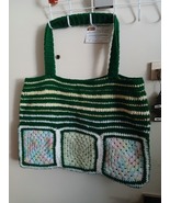 Oh What A Baby Bag – lined, 23 inches wide, 16 inches deep, hand crocheted - $43.92 CAD