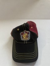Harry Potter Gryffindor Hat Adjustable Universal Studios Florida Rare Red Black - £11.67 GBP