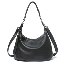 Famous  Designer Fashion Women Hobos Handbag Leather Casual Totes Large Capacity - £119.80 GBP