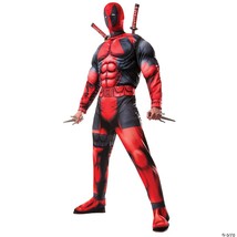 Deadpool Costume Adult Mens Antihero Assassin X-Men Halloween Cosplay RU810109 - £68.51 GBP