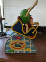 M&amp;M Vintage Candy Dispenser Collectible Wild Thing Roller Coaster 11&quot; Tall - £9.32 GBP