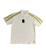 New w/ Tags Nike Golf Dri-Fit Polo Shirt Men&#39;s XL White And Green Stretch - £36.83 GBP