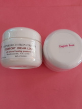 Comfort Cream Line Super Rich Skin Cream-English Rose 1.7 oz.; all natural - £10.19 GBP