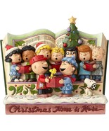 Enesco Jim Shore Peanuts Christmas Storybook Figurine 7.5&quot; Multicolor, N... - $345.90 CAD
