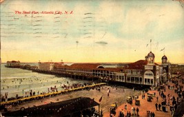 1910 Postcard - Atlantic City, New Jersey - The Steel Pier-BK34 - £2.77 GBP