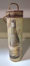 Tri-Coastal Design-Fabrice de Villenueve Wine Bottle Box Tube Gift Carrier - £5.91 GBP