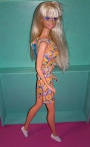 Barbie Doll In Flower Dress Ballet 90s - £12.67 GBP
