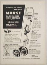 1956 Print Ad Morse All-Mechanical Marine Engine Controls for Boats Hudson,Ohio - £13.78 GBP
