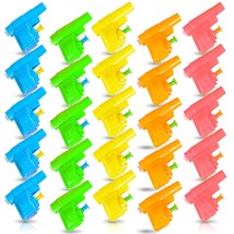 Colorful Mini Water Guns - Pack Of 24 - Fun Assorted Neon Colors - Great... - £23.59 GBP