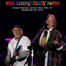 Neil Young with Dave Grohl Live in Central Park, NY 2012 CD/DVD Rare Pro-Shot - £19.98 GBP