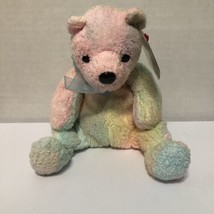 TY Beanie Baby Mellow 2000 Pastel Rainbow With Tag Bear  - $8.42