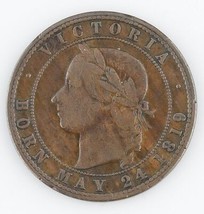 1874 NEW ZEALAND PENNY TOKEN VERY FINE COIN - £108.02 GBP