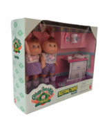 Cabbage Patch Kids Bedtime Twins Playset Vintage 1998 New In Sealed Box  - $44.18