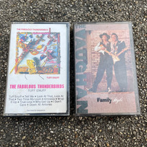 2 Cassette Tapes The Fabulous Thunderbirds Tuff Enuff &amp; Vaughan Family Style - £9.12 GBP