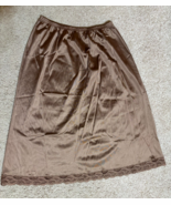 Vintage Vanity Fair Brown Half Slip Small - $27.37 CAD
