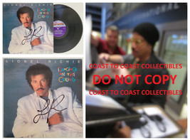 Lionel Richie signed Dancing on the ceiling album auto vinyl record COA ... - £272.46 GBP