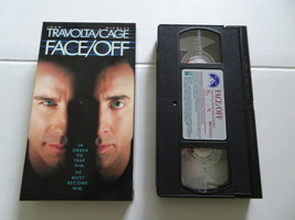 Face/Off with John Travolta &amp; Nicolas Cage VHS Tape 1997 - £5.58 GBP