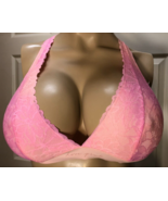 VICTORIA&#39;S SECRET M Pink 36B Unlined Wire Free Bralette Bra - $16.29 CAD
