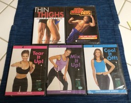 Lot of 5 Sealed Unopened Workout Beachbody Hip Hop Abs Thin Thighs DVD ~734A - £16.61 GBP