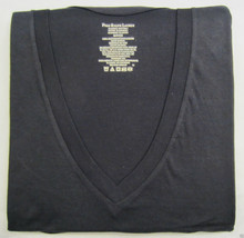 1 Polo Ralph Lauren Black Or White Cotton T-SHIRT Undershirt V-NECK S M L Xl Xxl - $12.99