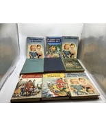 LOT  9 THE BOBBSEY TWINS VINTAGE MYSTERY HC BOOKS BY LAURA LEE HOPE 1 2 ... - £24.99 GBP