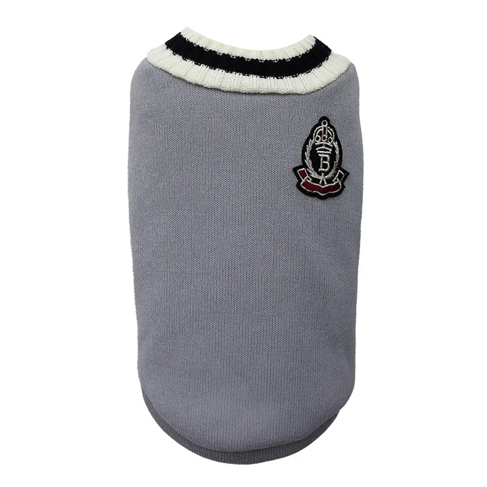 College Style Pet Dog  Winter Warm Dog Clothes for Small Medium Dogs  Cat Vest C - £83.51 GBP