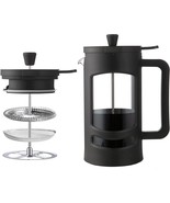 French press 34oz Coffee Maker with 4 Filters Cold Brew Coffee Maker - £11.41 GBP