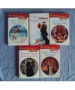 Lot of 5 Large Print Harlequin Romance ~Authors George, Graham, Lennox &amp;... - £17.43 GBP