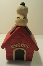 Vintage snoopy laying on his dog house chalk ware - £74.72 GBP
