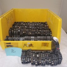 Large Lot of 132 Used Circuit Breakers Assorted #20 - $1,188.00