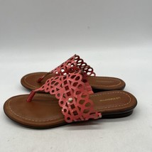 Liz Claiborne Women’s Slip On Flip Flops Pink Brown Size 7.5  - £9.74 GBP